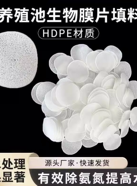 生物芯片 高效移动床 Biochip 反应器填料 生物膜片 薯片直径30mm