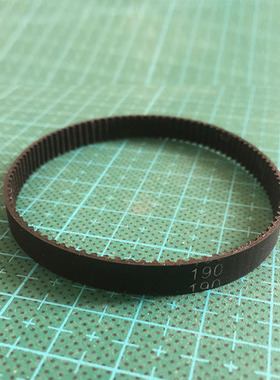 究其科技 3D打印机配件 S2M-6闭环橡胶同步带 带宽6mm 周长196MM