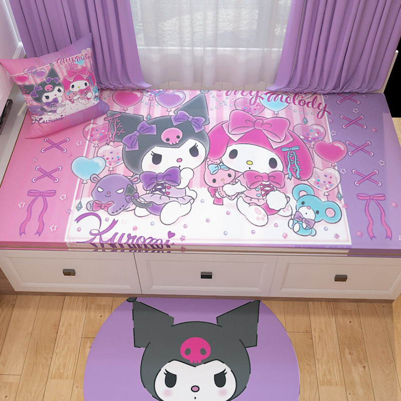 垫毯可爱窗台榻榻米飘窗垫四季通用垫子坐垫定做卡通美乐蒂阳台,居家布艺,飘窗垫,淘宝优惠券,粉丝福利购,淘宝优惠卷