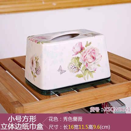 欧式多功能纸巾盒 时尚创意客厅厕所卫生间餐巾纸抽纸盒卷纸筒