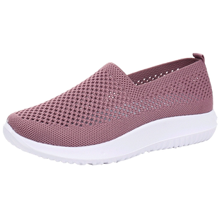 夏季老北京布鞋女网鞋软底薄款透气网面老年妈妈鞋子老人奶奶凉鞋