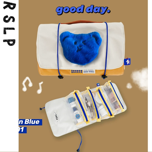 Милая вместительная и большая портативная складная сумка-органайзер для путешествий, в корейском стиле, с медвежатами