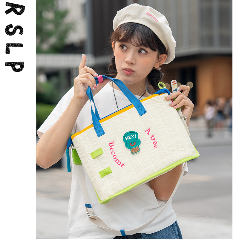 若素良品手提斜挎笔记本电脑包