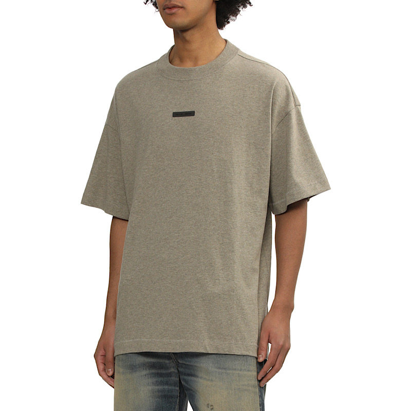 2025SS高端品质ESSENTIAL短袖T恤胸前小标美式潮牌春夏宽松男女款