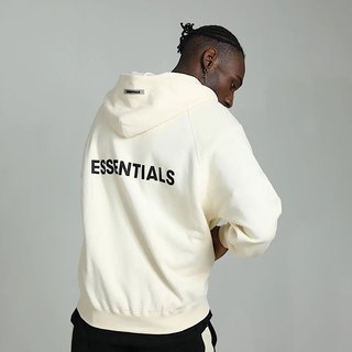 FEAR OF GOD FOG复线ESSENTIALS卫衣秋冬开衫连帽外套女原厂货