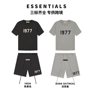 FOG复线essentials1977系列T恤短袖短裤美式高街宽松宁波原厂高端