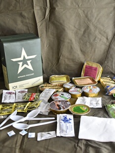 野外俄罗斯代购俄军口粮MRE法国骑行mre野营粮伞兵