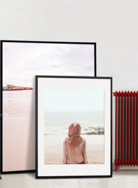 实木画框挂墙相框50X70cm*75 90 40 60 30厘米十字绣拼图框1000片