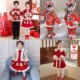 中国风儿童宝宝新年唐装 新款 喜庆衣服 旦秋冬款 拜年服汉服男女童元