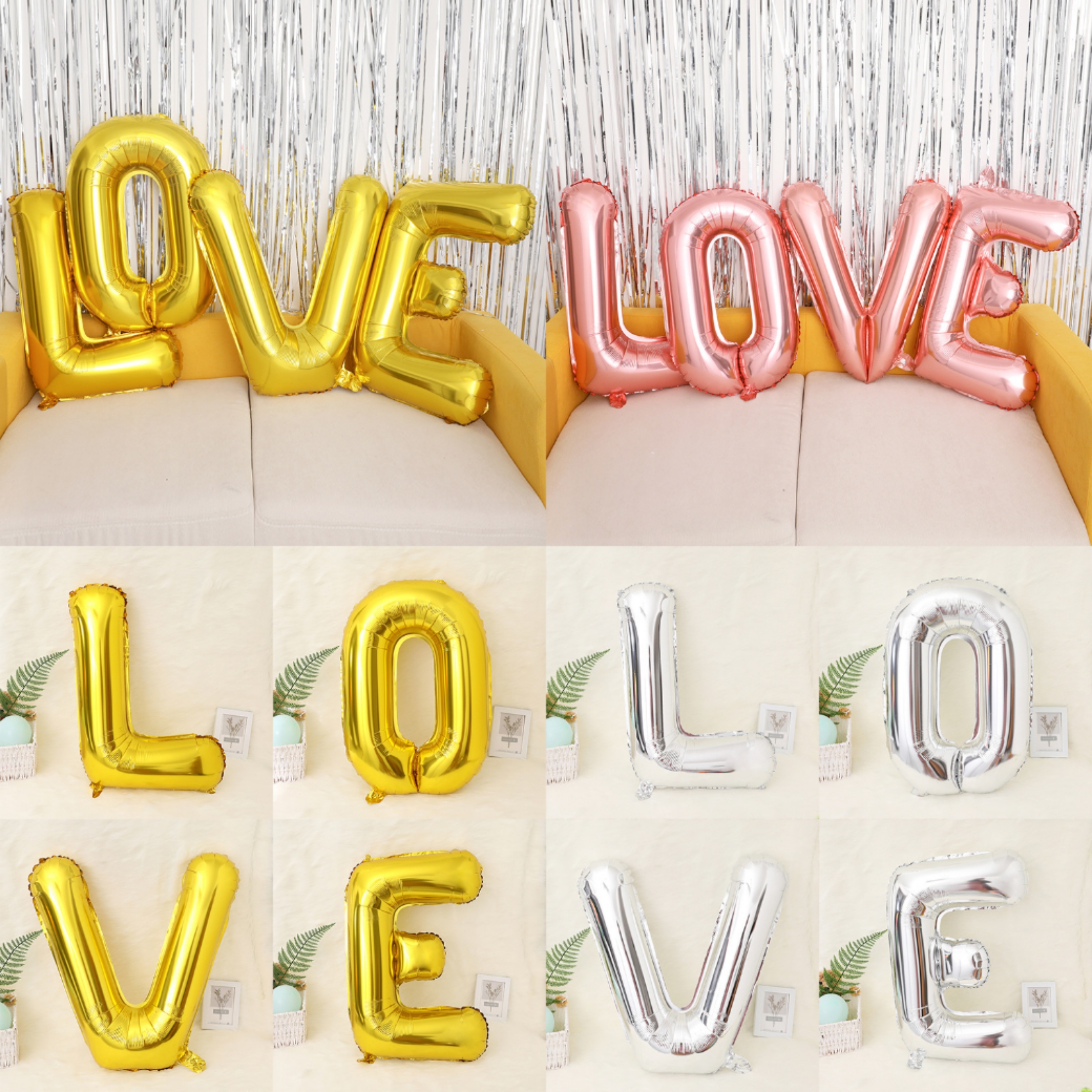 30寸瘦版分体love新房求婚表白