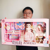 大号礼盒娃娃公主娃娃套装 女孩厨房过家家女生礼物幼儿园儿童玩具