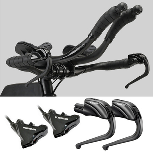 RIDEREVER Triva-Di2铁三TT计时车油碟卡钳碳纤刹把油压碟刹车