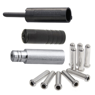 禧玛诺SHIMANO山地公路自行车内线变速刹车线芯帽线尾帽线管端套