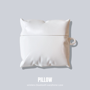 a3蓝牙耳机壳1e 适用vivo 3i创意iqootwsair3纯色a4 hifi保护套vivotwsair3pro枕头3e 1i硅胶air3防摔2e tws4