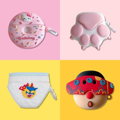 适用xiaomi小米redmi红米buds5pro保护套4活力版redmibuds6pro青春版xiaomibuds5无线蓝牙耳机壳kitty甜甜圈