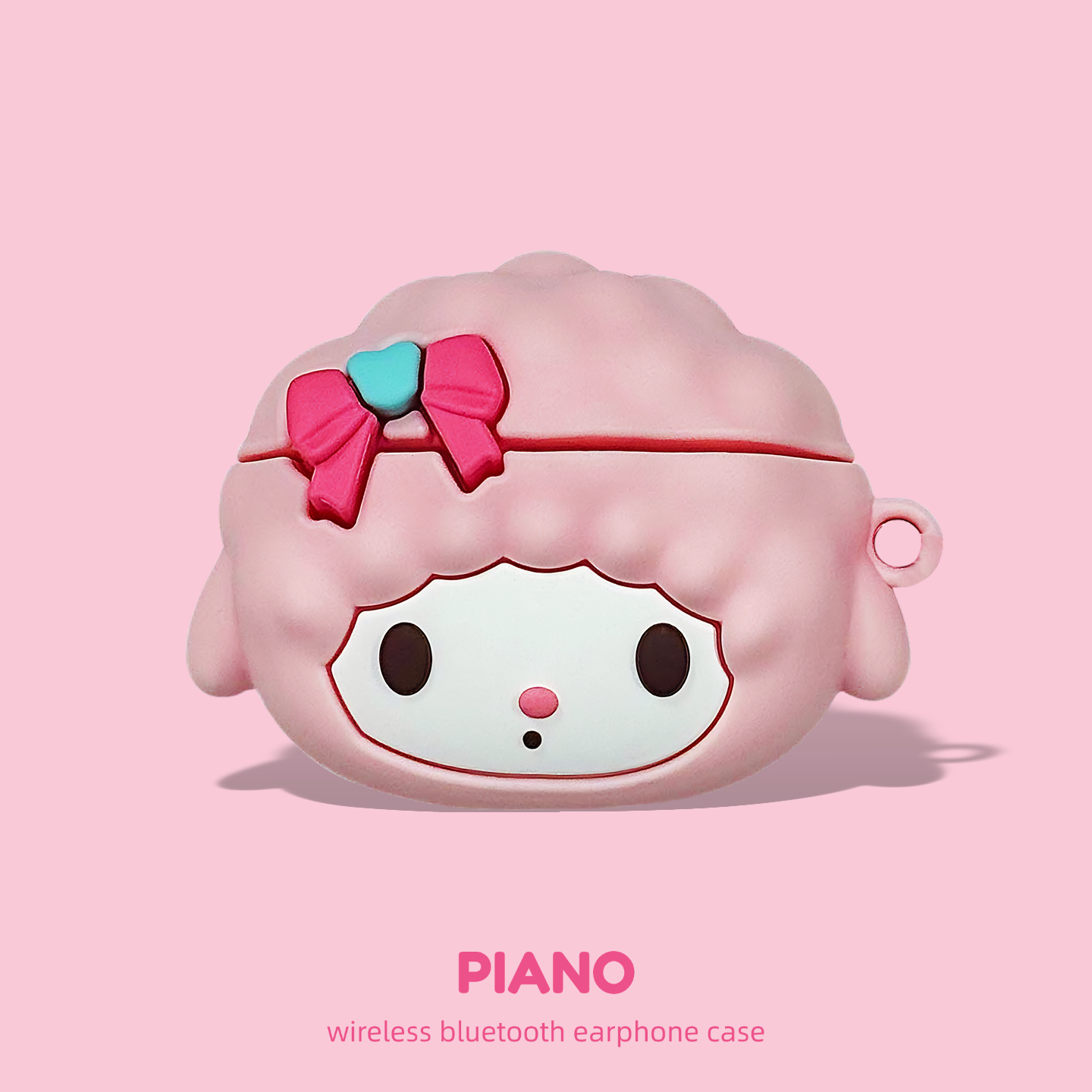 适用vivo tws5 hifi保护套iqootwsair3小羊必爱诺a4可爱vivotwsair3pro防尘塞3e 3i蓝牙耳机壳air3硅胶1e 1i