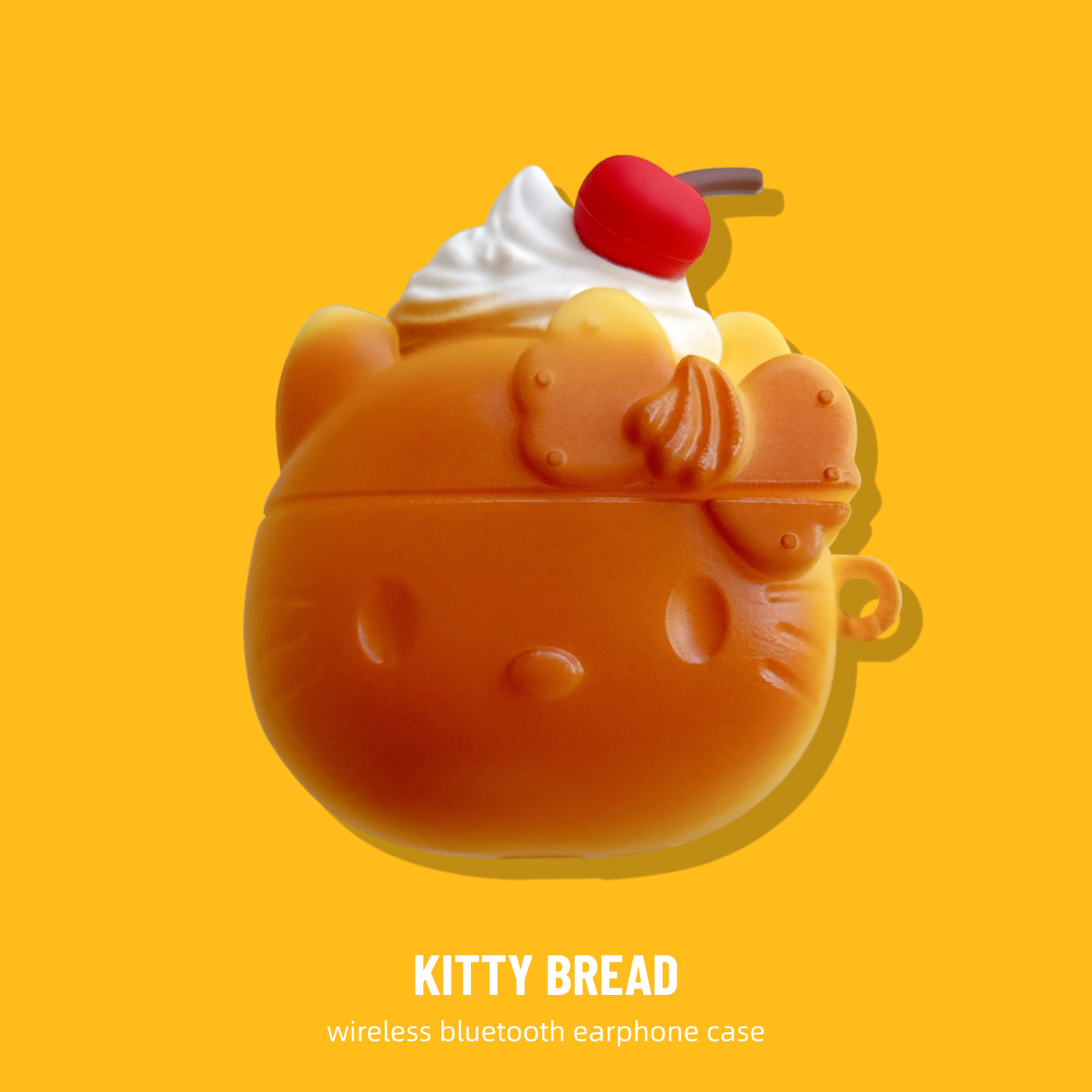 kitty猫面包适用苹果airpods保护壳4代降噪版pro3二代三代airpodspro2无线蓝牙耳机套四代5代五代hellokitty