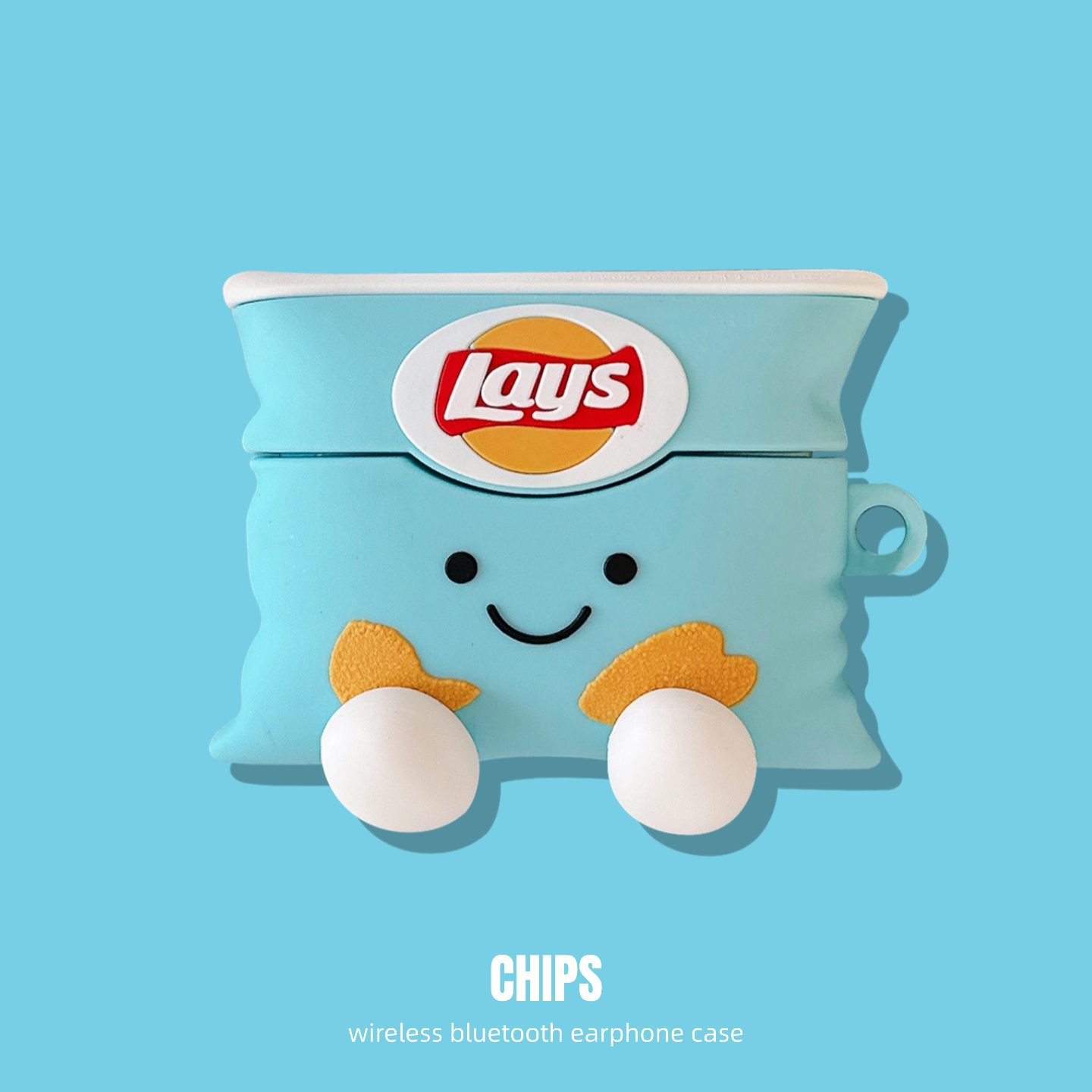 适用华为freebuds7i保护套6i薯片5i耳夹freeclip2二代se2可爱freebudspro3蓝牙耳机壳4e硅胶pro5防摔se4anc