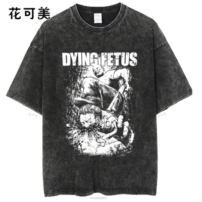 欧美街头死亡金属Dying Fetus Subjected To A Beating短袖T恤