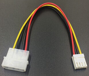 IDE电源转软驱电源线 大4Pin转小4Pin电源线 软驱线 大4P转小4P