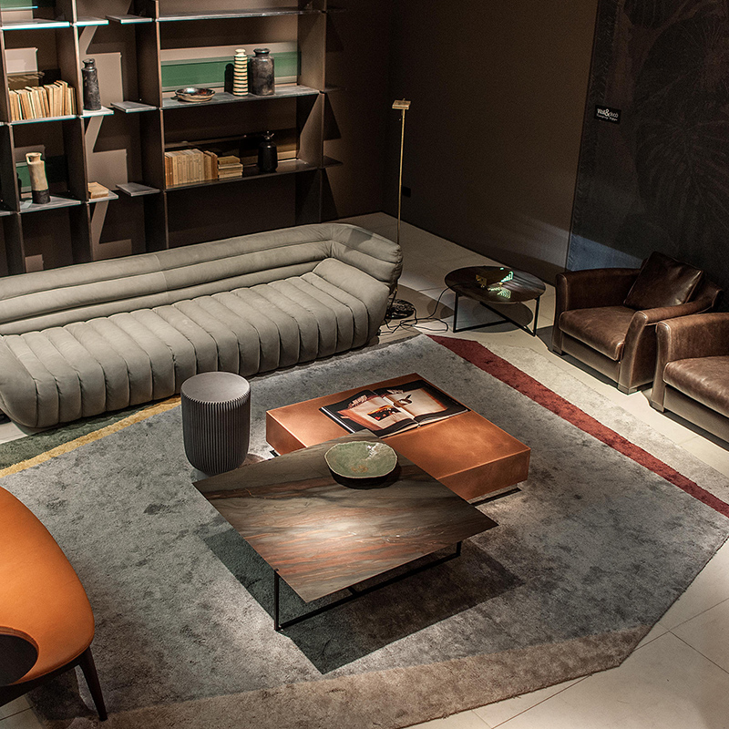 轻奢极简茶几茶桌意式小边几