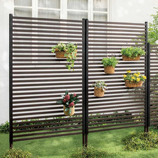 围栏栅栏花架户外遮隐护栏爬藤架类庭院花园支架植物攀爬篱笆架子