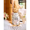 迷屿家居新中式 凳绣墩鼓墩 国风陶瓷花鸟鼓凳陶瓷墩客厅边几换鞋