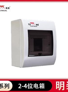 正品展业豪华型电箱BV系列2至62位（明装)开关户外电源照明配电箱