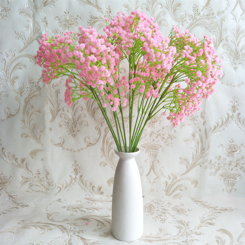 仿真花满天星花花束干花假花卉装饰花婚纱影楼手捧花背景婚房花艺