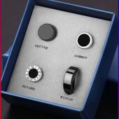 套装 钛钢耳环耳扣单只小众个性 酷帅创意耳饰 潮耳钉男士 2025年新款