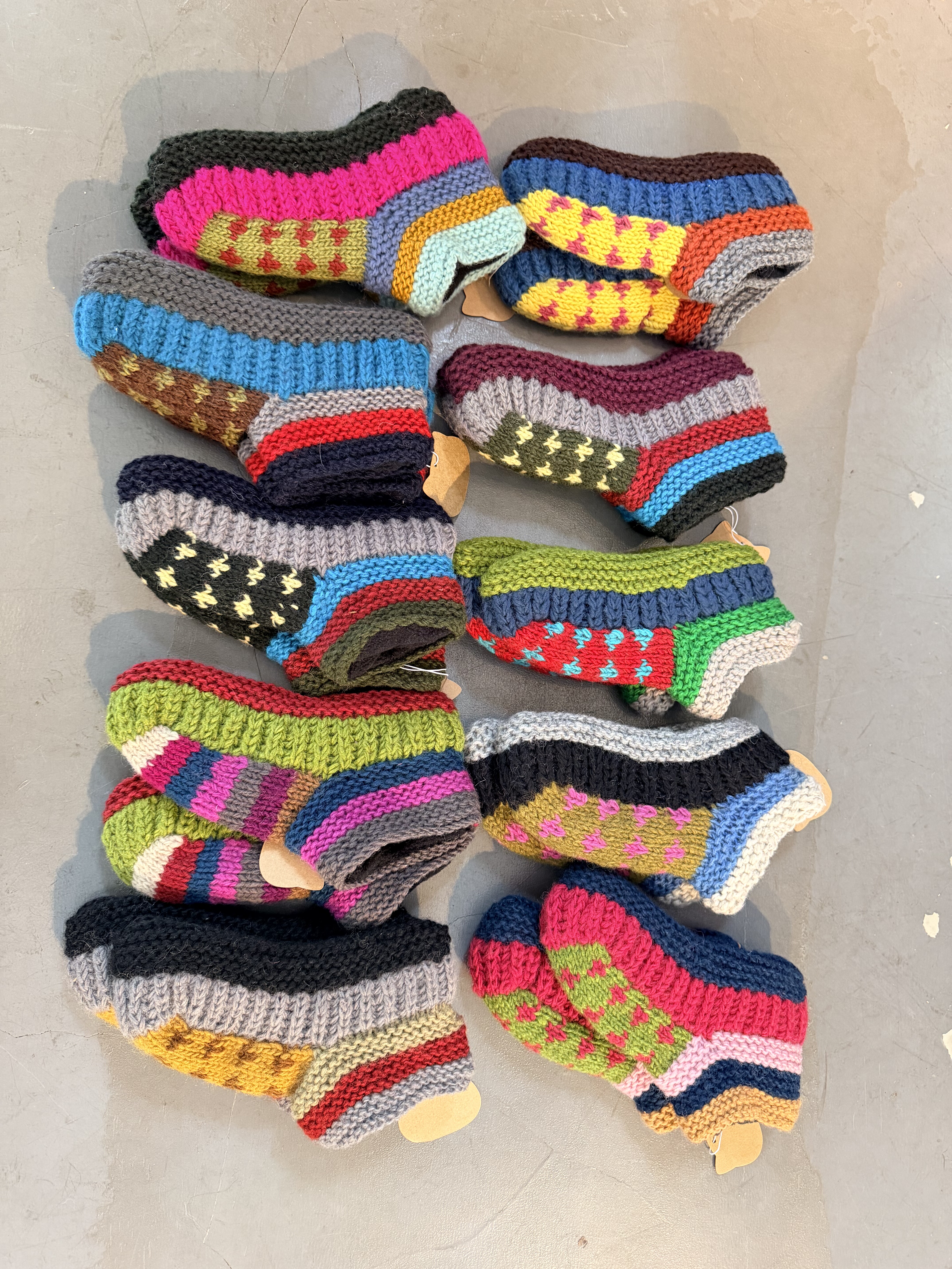 手工钩织羊毛袜套内里摇粒绒/复古羊毛毛线袜,女士内衣/男士内衣/家居服,短袜,淘宝优惠券,粉丝福利购,淘宝优惠卷