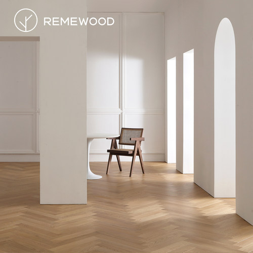 REMEWOOD橡木多层人字拼地板