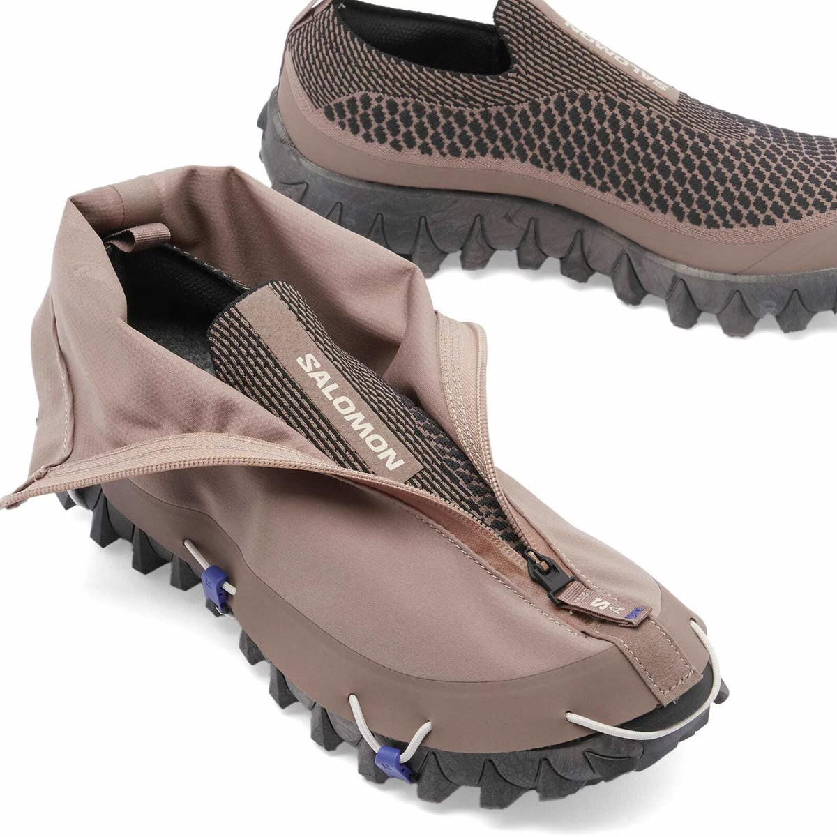 代购Salomon Snowclog Advanced萨洛蒙户外可拆卸两穿防水防滑徒