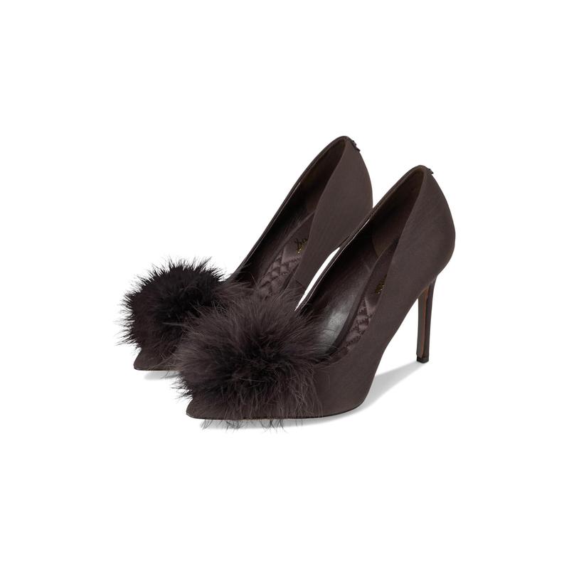 代购Sam Edelman女士高跟鞋轻便防滑舒适贴合易穿脱人造树脂鞋面