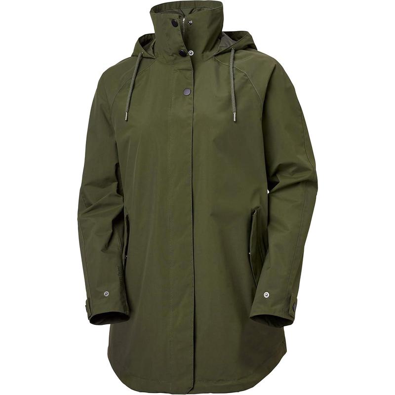 代购Helly Hansen海丽汉森女士雨衣防水透气防风外套连帽长袖