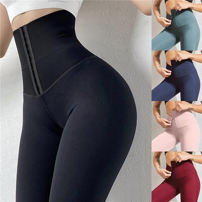Plus velvet padded abdomen and hips high-waist stretch tight