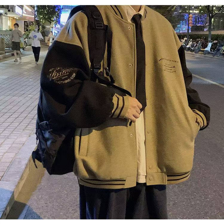 男春秋冬季新款ins大码宽松