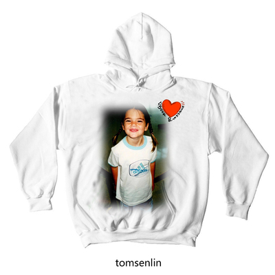 tomsenlin原创肯小肯豆詹娜小德文布克CP情侣做旧美式复古卫衣