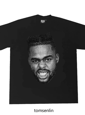 tomsenlin原创德安吉罗拉塞尔dloading森林狼队大头恶搞T恤短袖