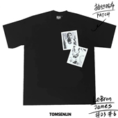 tomsenlin汤森林原创勒布朗詹姆斯PATCH补丁图集美式 短袖