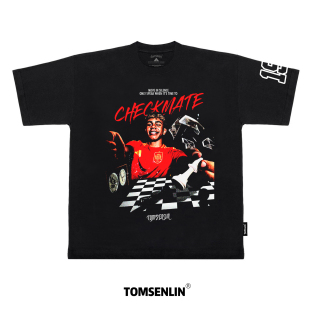 tomsenlin-拉明·亚马尔-Lamine Yamal-美式复古忧郁短袖