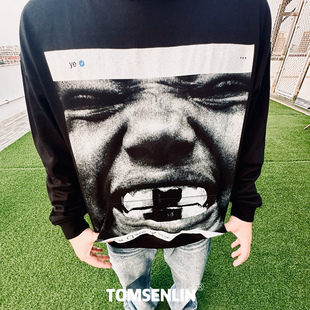 tomsenlin原创侃爷INS美式卫衣长短袖