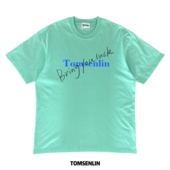 汤森林Bring 给你带来幸运10个色270克小领口logo短袖 you luck