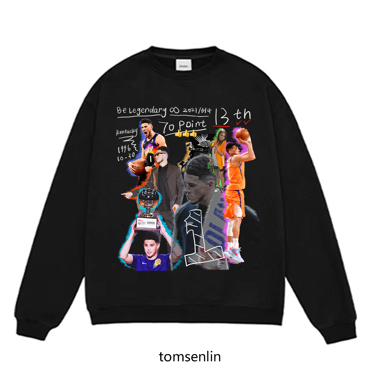 康丽tomsenlin潮卫衣宽松