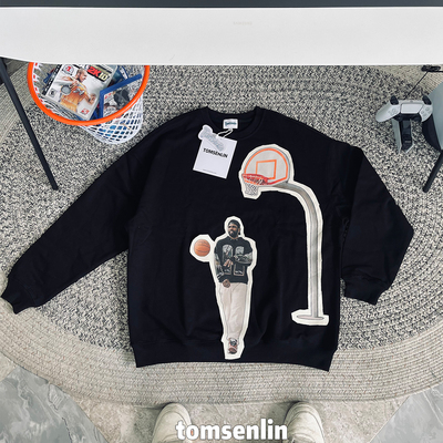 tomsenlin潮宽松卫衣康丽