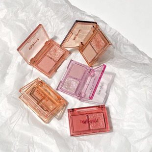 韩国直邮Lilybyred22年新款双色哑光珠光眼影盘细腻日常人气女ins