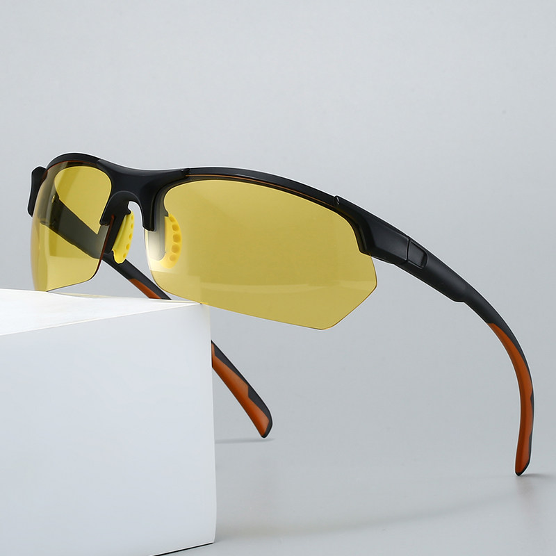 2026新款运动偏光太阳镜男女通用骑行夜视护目镜户外防风墨镜