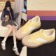 百搭学生高颜值厚底休闲板鞋 多巴胺小白鞋 女鞋 春季 潮 子女2026新款
