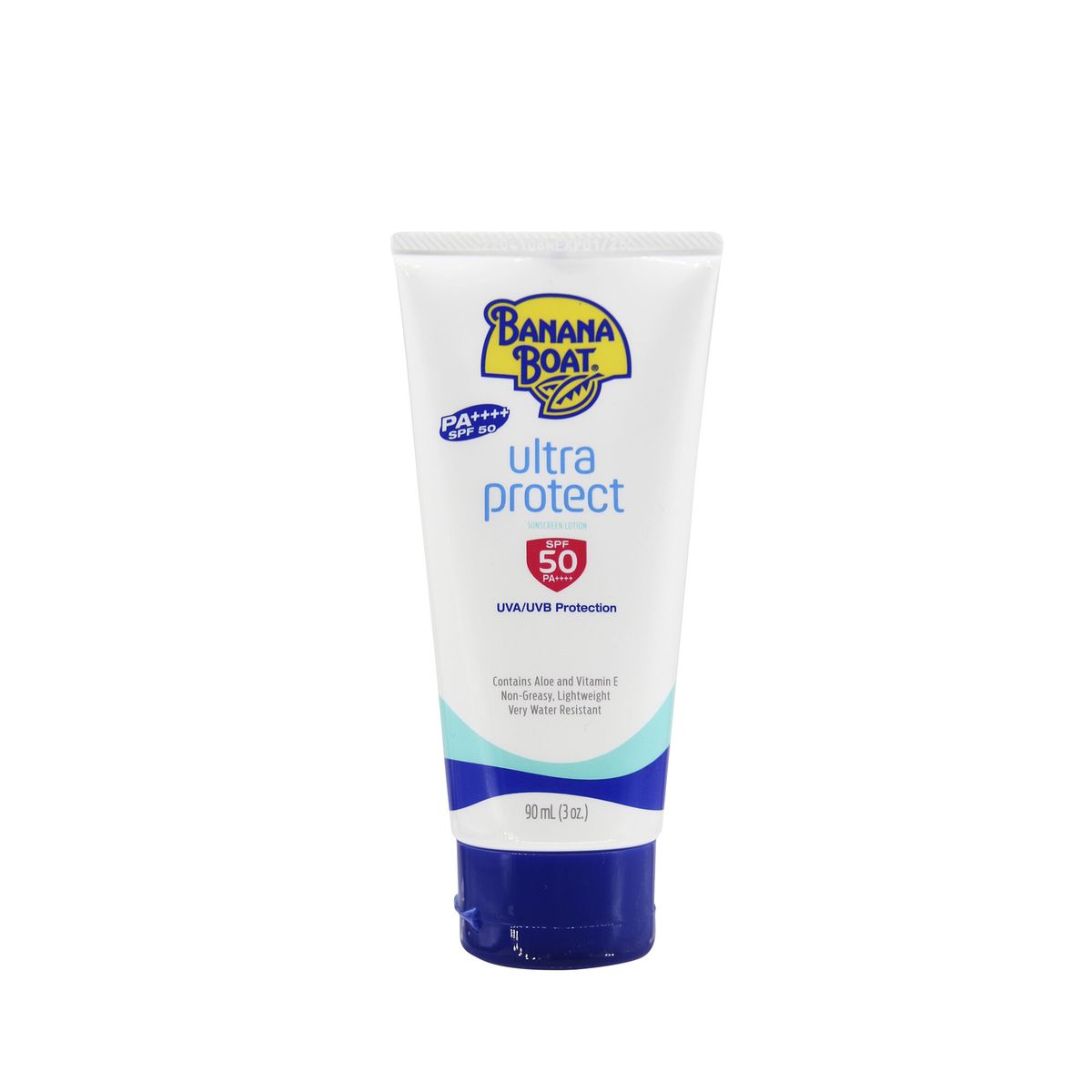 进口香蕉船超防御日常防晒乳SPF50保湿修护干燥皮肤清爽不腻90ML