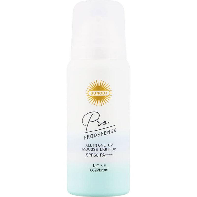 KOSE-SUNCUT Prodefense美肌防晒泡沫SPF50+PA++++60克黑科技防护
